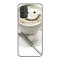 Дизайнерский силиконовый чехол для Samsung Galaxy A32 Кофе напиток