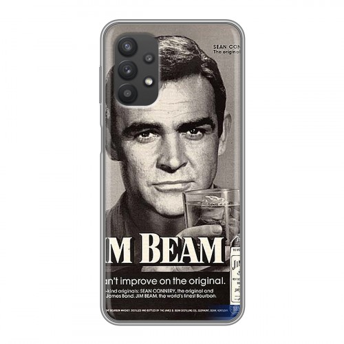 Дизайнерский силиконовый чехол для Samsung Galaxy A32 Jim Beam