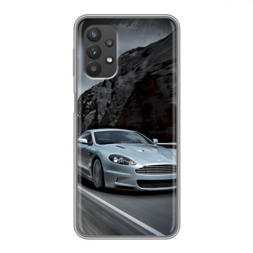 Дизайнерский силиконовый чехол для Samsung Galaxy A32 Aston Martin