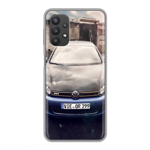 Дизайнерский силиконовый чехол для Samsung Galaxy A32 Volkswagen