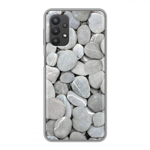 Дизайнерский силиконовый чехол для Samsung Galaxy A32 Текстура камня