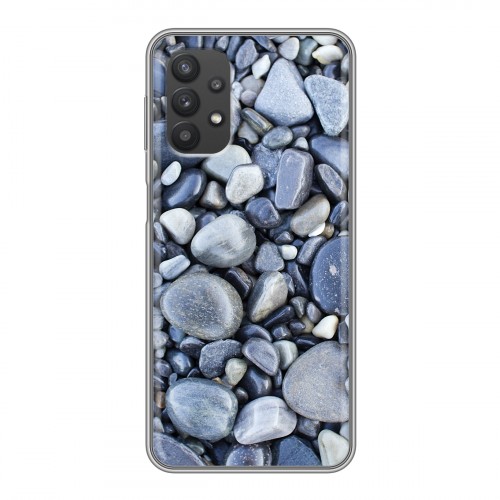 Дизайнерский силиконовый чехол для Samsung Galaxy A32 Текстура камня