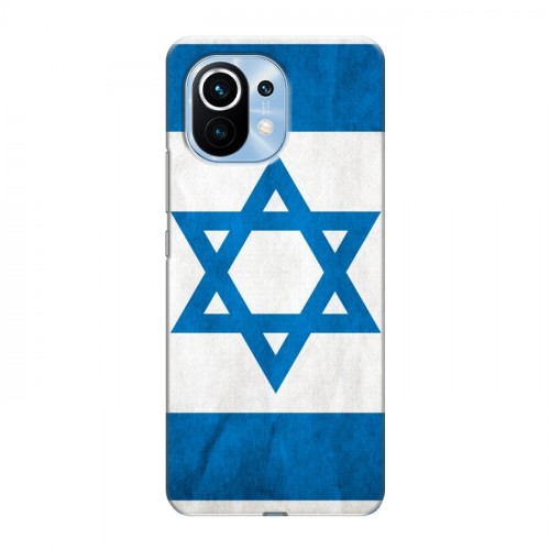 Дизайнерский силиконовый чехол для Xiaomi Mi 11 Флаг Израиля