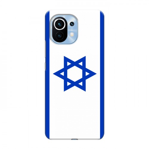 Дизайнерский пластиковый чехол для Xiaomi Mi 11 Флаг Израиля