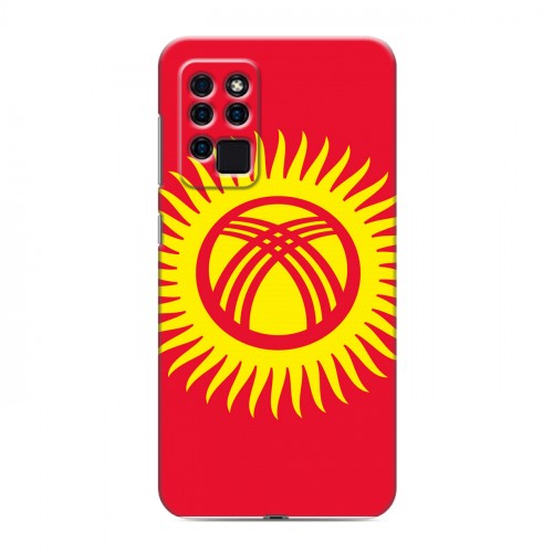 Дизайнерский силиконовый чехол для BQ 6430L Aurora флаг Киргизии