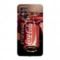 Дизайнерский силиконовый чехол для BQ 6430L Aurora Coca-cola