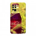 Дизайнерский силиконовый чехол для BQ 6430L Aurora Coca-cola
