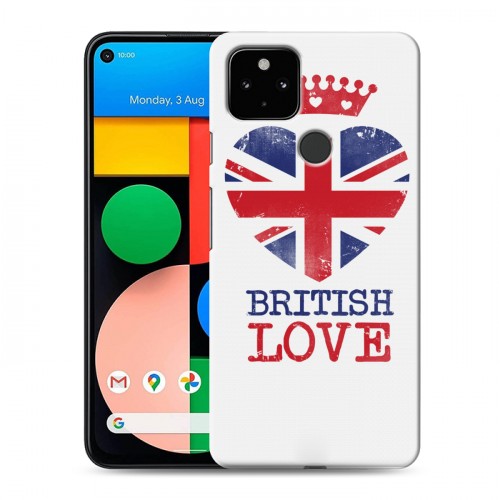Дизайнерский силиконовый чехол для Google Pixel 4a 5G British love