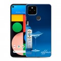 Дизайнерский силиконовый чехол для Google Pixel 4a 5G Bombay Sapphire