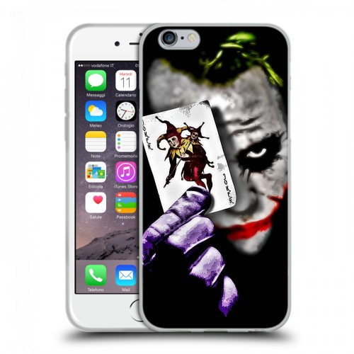 Дизайнерский пластиковый чехол для Iphone 6/6s Джокер