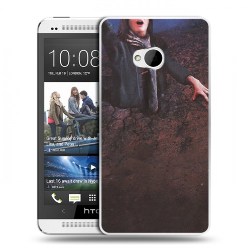 Дизайнерский пластиковый чехол для HTC One (M7) Dual SIM Очень странные дела