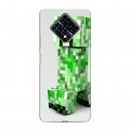 Дизайнерский силиконовый с усиленными углами чехол для Infinix Zero 8 Minecraft