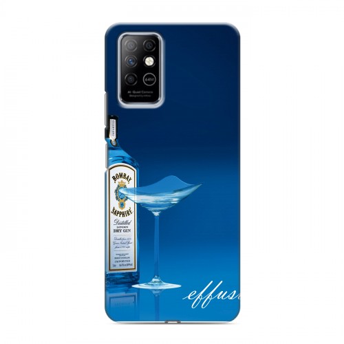 Дизайнерский пластиковый чехол для Infinix Note 8 Bombay Sapphire