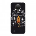 Дизайнерский силиконовый чехол для Nokia 1.4 Космонавт