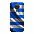Дизайнерский силиконовый чехол для Nokia 1.4 Флаг Греции