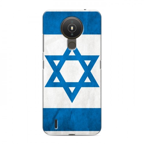 Дизайнерский силиконовый чехол для Nokia 1.4 Флаг Израиля