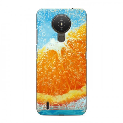 Дизайнерский силиконовый чехол для Nokia 1.4 Апельсины