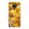 Дизайнерский силиконовый чехол для Nokia 1.4 Лимон