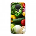 Дизайнерский силиконовый чехол для Nokia 1.4 Овощи