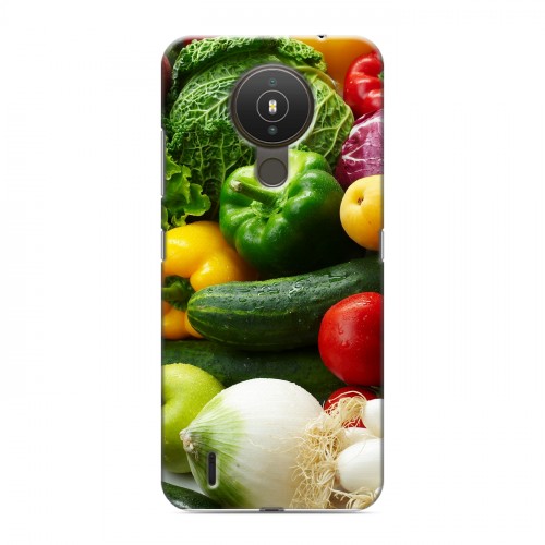 Дизайнерский силиконовый чехол для Nokia 1.4 Овощи