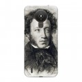 Дизайнерский силиконовый чехол для Nokia 1.4 Александр Пушкин