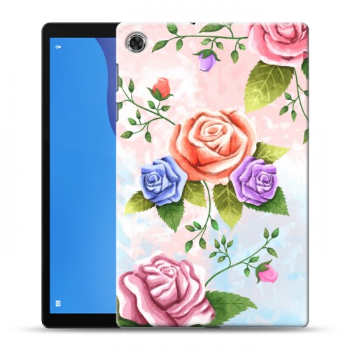 Дизайнерский силиконовый чехол для Lenovo Tab M10 HD Gen 2 Романтик цветы