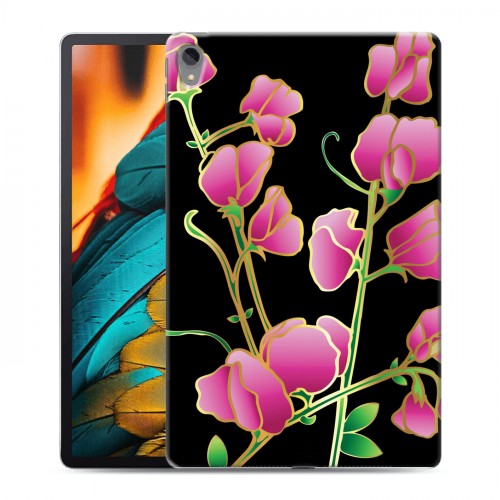 Дизайнерский пластиковый чехол для Lenovo Tab P11 Люксовые цветы
