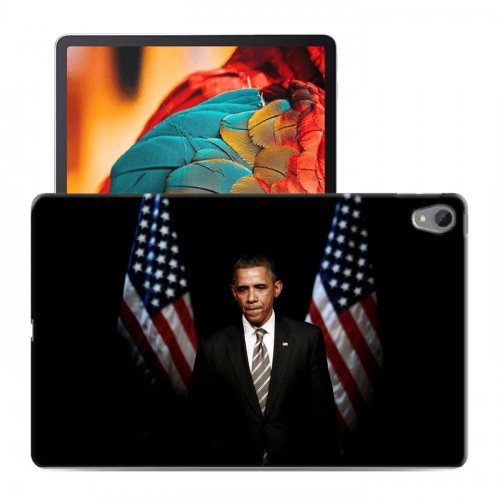 Дизайнерский силиконовый чехол для Lenovo Tab P11 Барак Обама