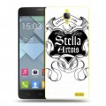 Дизайнерский пластиковый чехол для Alcatel One Touch Idol X Stella Artois
