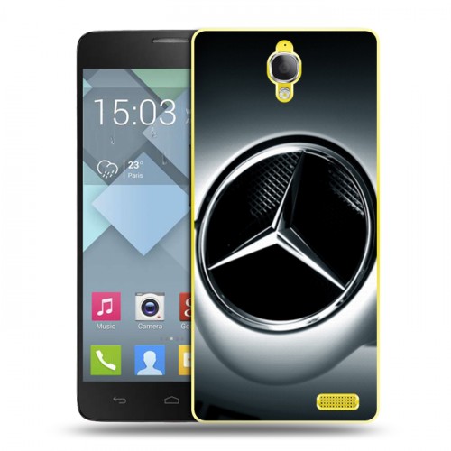 Дизайнерский пластиковый чехол для Alcatel One Touch Idol X Mercedes