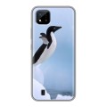 Дизайнерский пластиковый чехол для Realme C20 Пингвины