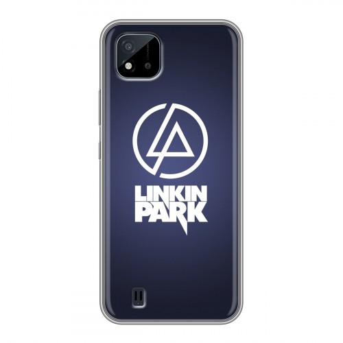 Дизайнерский силиконовый чехол для Realme C20 Linkin Park