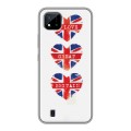 Дизайнерский силиконовый чехол для Realme C20 British love