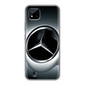 Дизайнерский силиконовый чехол для Realme C20 Mercedes