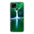 Дизайнерский силиконовый чехол для Realme C21 Водопады