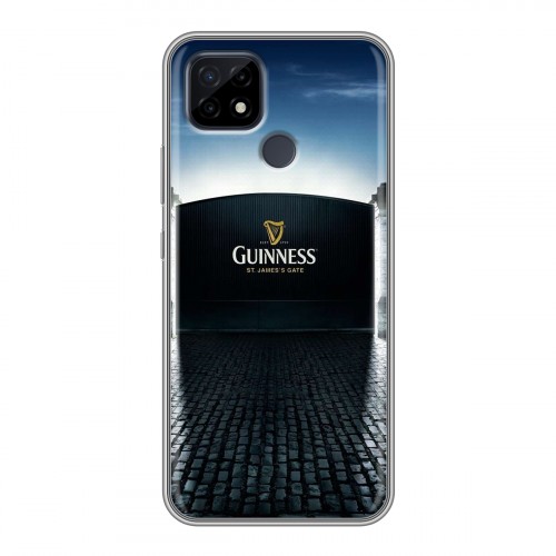 Дизайнерский силиконовый чехол для Realme C21 Guinness
