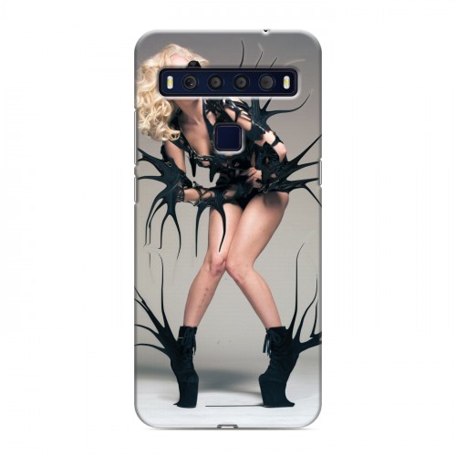 Дизайнерский пластиковый чехол для TCL 10L Леди Гага