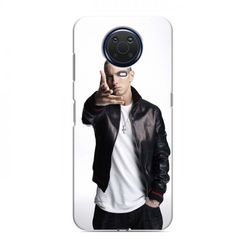 Дизайнерский силиконовый с усиленными углами чехол для Nokia G20 Eminem