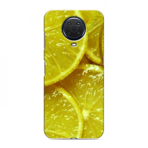 Дизайнерский силиконовый чехол для Nokia G20 Лимон