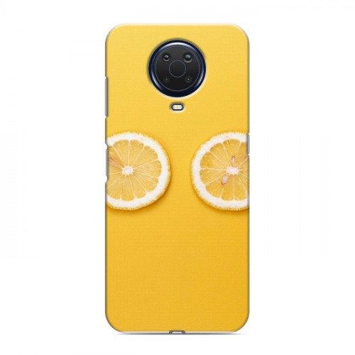 Дизайнерский силиконовый чехол для Nokia G20 Лимон