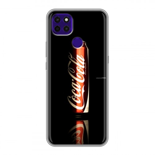 Дизайнерский пластиковый чехол для Lenovo K12 Pro Coca-cola