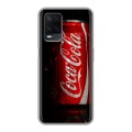 Дизайнерский силиконовый чехол для OPPO A54 Coca-cola