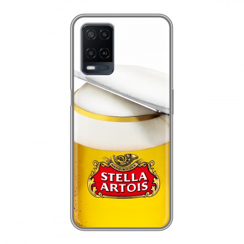 Дизайнерский силиконовый чехол для OPPO A54 Stella Artois
