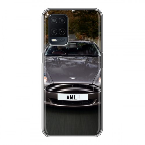 Дизайнерский силиконовый чехол для OPPO A54 Aston Martin