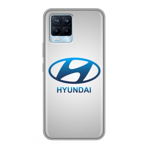 Дизайнерский силиконовый чехол для Realme 8 Hyundai