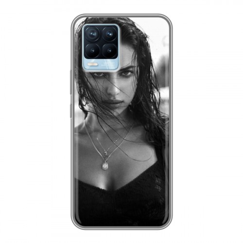 Дизайнерский силиконовый чехол для Realme 8 Ирина Шейк