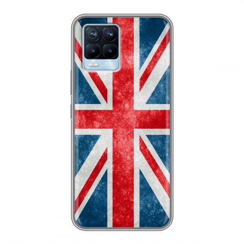 Дизайнерский силиконовый чехол для Realme 8 Флаг Британии