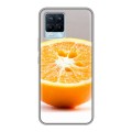 Дизайнерский силиконовый чехол для Realme 8 Апельсины