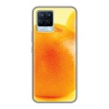 Дизайнерский силиконовый чехол для Realme 8 Апельсины