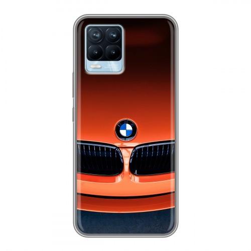 Дизайнерский пластиковый чехол для Realme 8 BMW